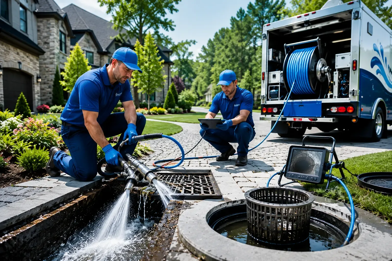 Local outdoor drain cleaning professionals in Mason, WI