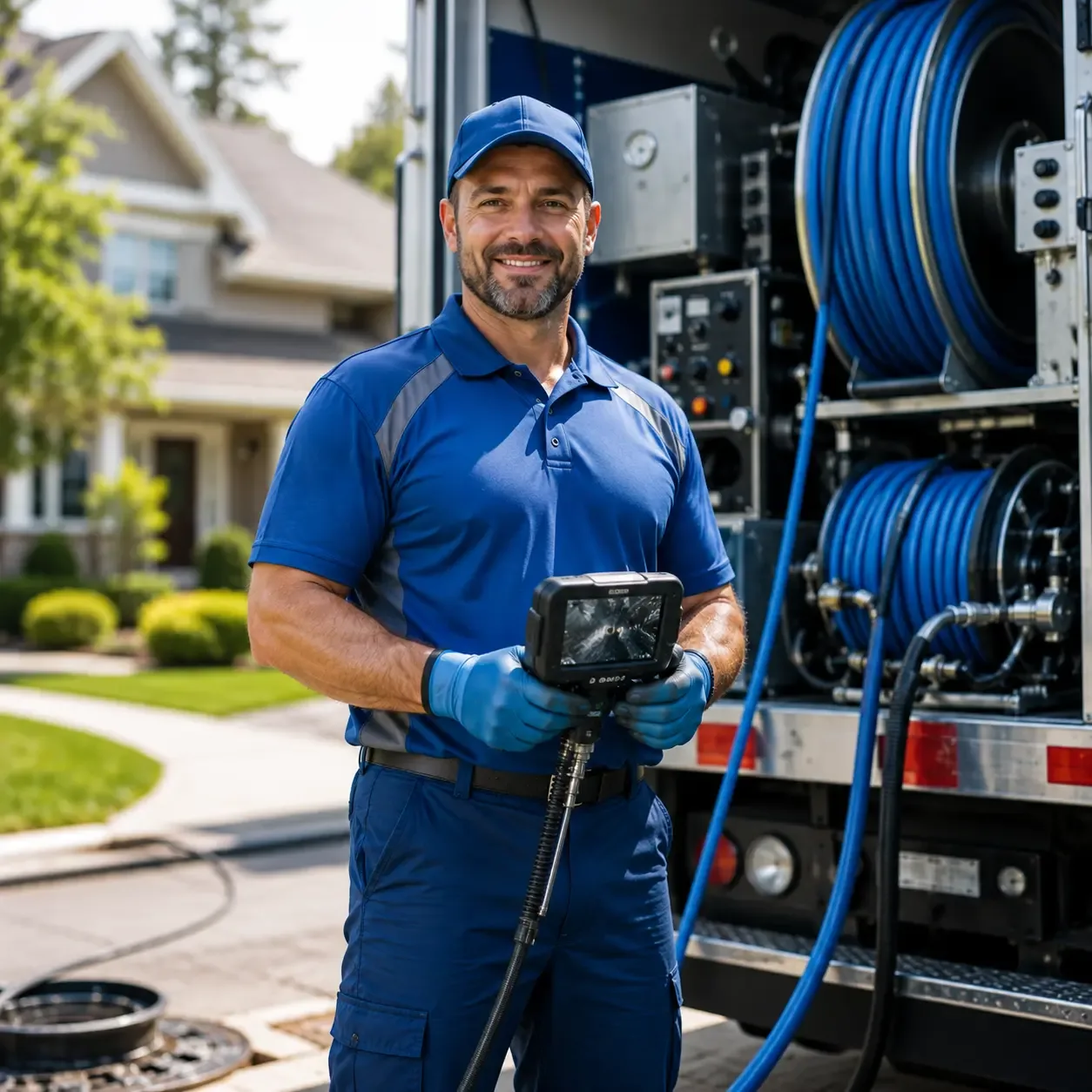Local outdoor drain cleaning specialists in Mason, WI